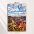 Grand Canyon National Park Poster – Arizona USA Canyon Landscape Wall Art, Colorado River Nature Print, Scenic Travel Decor Premium Poster Print - Pick Size