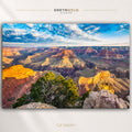 Grand Canyon Arizona Wall Art – USA National Park Landscape Poster, Red Rock Canyon Nature Decor, Travel Print Premium Poster Print - Pick Size