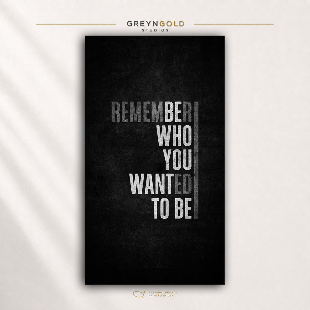 Motivational Quote Wall Art Poster – Inspirational Success Mindset Print for Office, Home Gym & Bedroom Decor Premium Poster Print - Pick Size