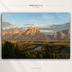 Mountain Landscape Poster - Nature Wall Art Print, Scenic Art, Modern Home Wall Decor Premium Poster Print - Pick Size