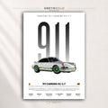 Porsche 911 Carrera RS 2.7 Poster - Classic German Sports Car Wall Art, Vintage Racing Car Print, Retro Garage Decor, Car Lover Gift Premium Poster Print - Pick Size