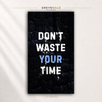 Inspirational Motivational Poster – Positive Mindset Quote Wall Art for Home Office, Gym, Bedroom & Workspace Premium Poster Print - Pick Size
