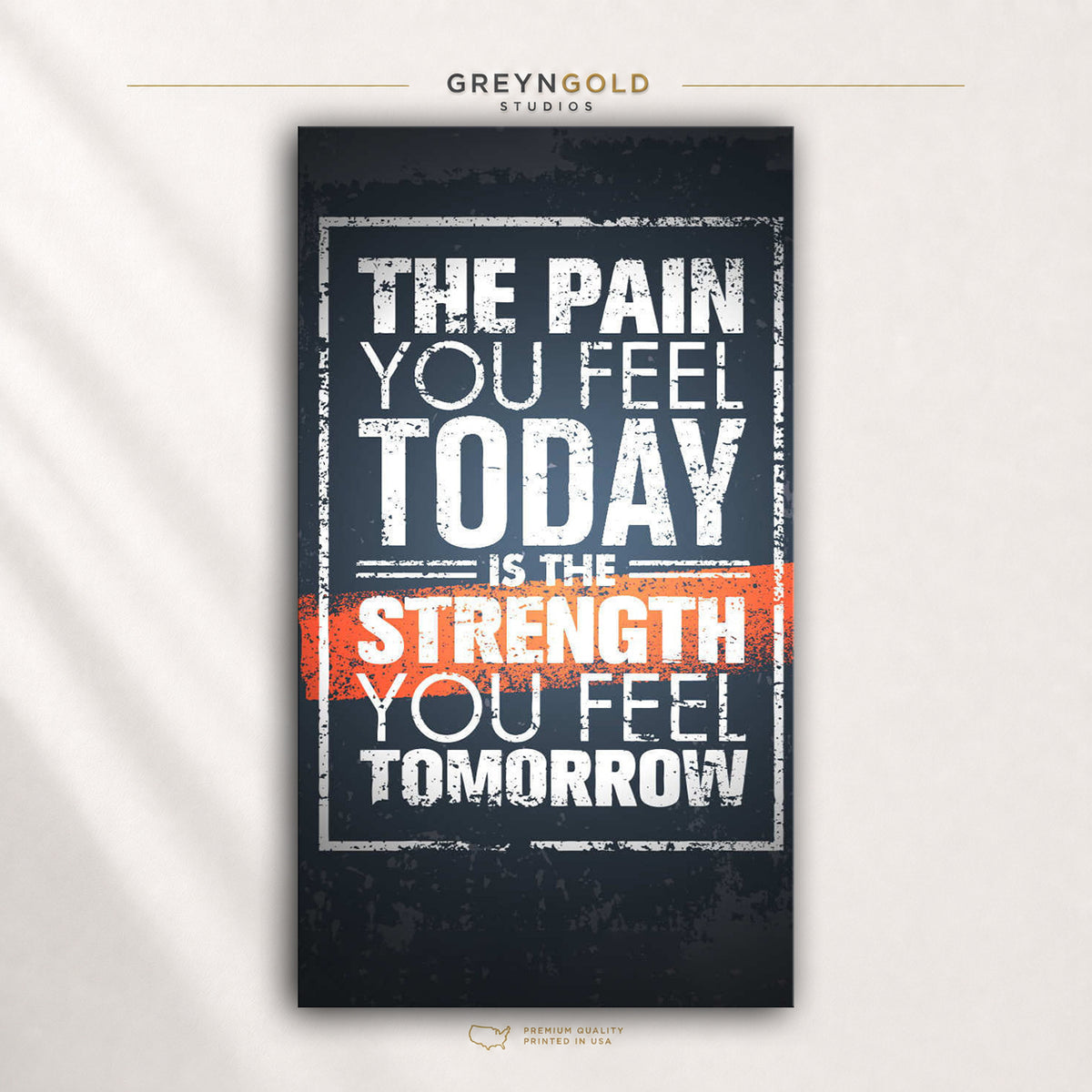 Positive Mindset Motivational Poster – Inspirational Wall Art for Office, Home Gym, Bedroom & Business Decor Premium Poster Print - Pick Size