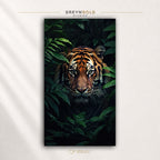 Wild Animal Wall Art – Tiger Wildlife Poster, Safari Nature Print, Jungle Animal Decor for Living Room Bedroom Premium Poster Print - Pick Size