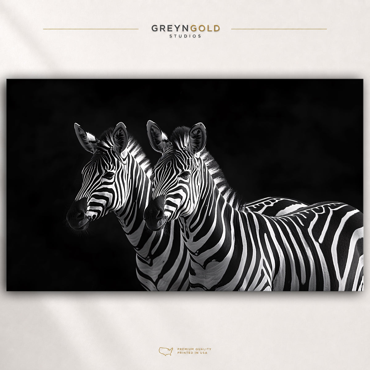 Zebra Wild Animal Poster – Wildlife Nature Wall Art, Safari Animal Print, Forest Jungle Decor, Modern Living Room Bedroom Artwork Premium Poster Print - Pick Size