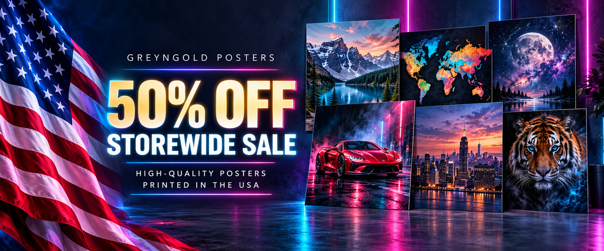 PREMIUM WALL ART, PRINTED IN USA WITH FAST FREE SHIPPING 50% OFF
